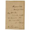 Image 1 : Daniel Webster Autograph Letter Signed