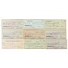Image 1 : Dave Robinson (9) Signed Checks