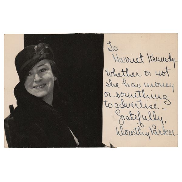 Dorothy Parker Signature