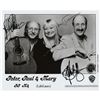 Image 1 : Peter, Paul, and Mary Signed Photograph