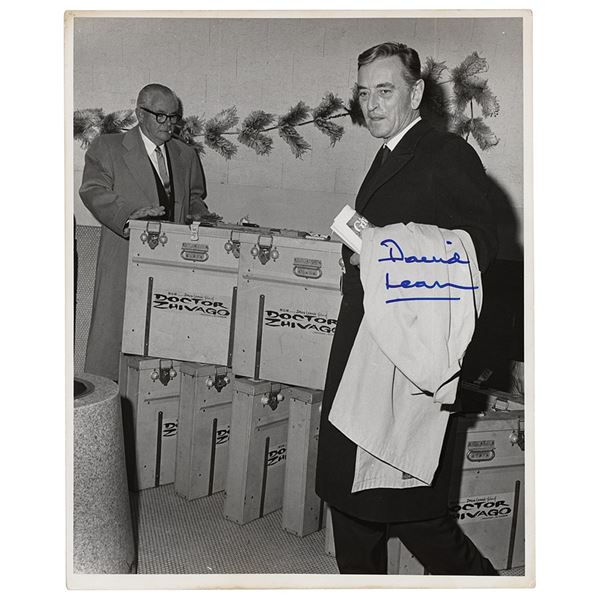 David Lean Signed Photograph