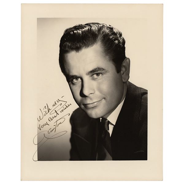 Glenn Ford Signed Photograph