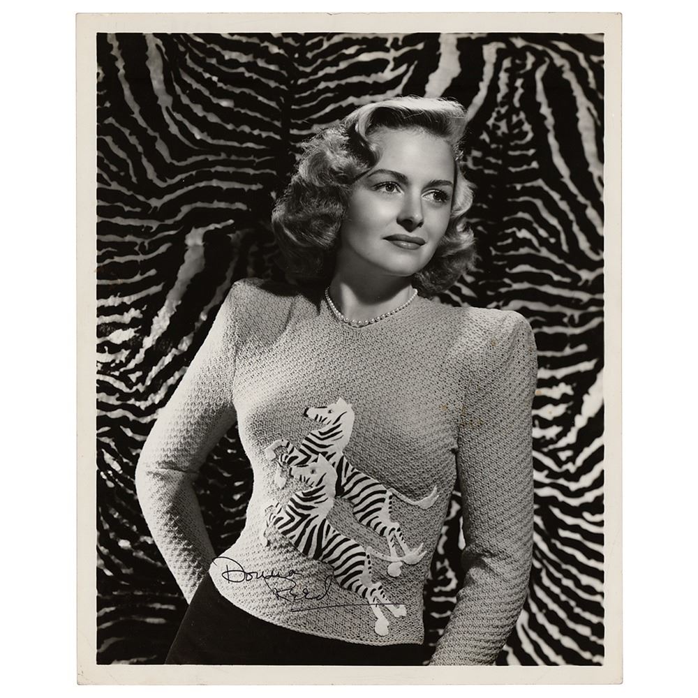 Donna Reed Signed Photograph