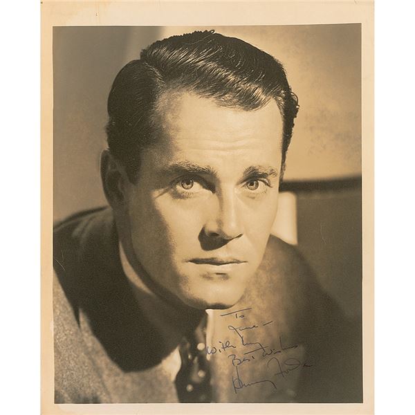 Henry Fonda Signed Photograph