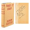 Image 1 : Damon Runyon Signed Book