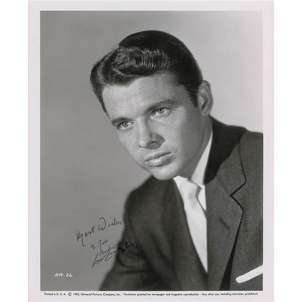 Audie Murphy Signed Photograph