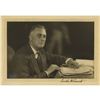 Image 1 : Franklin D. Roosevelt Signed Oversized Photograph