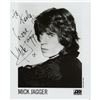 Image 1 : Rolling Stones: Mick Jagger Signed Photograph