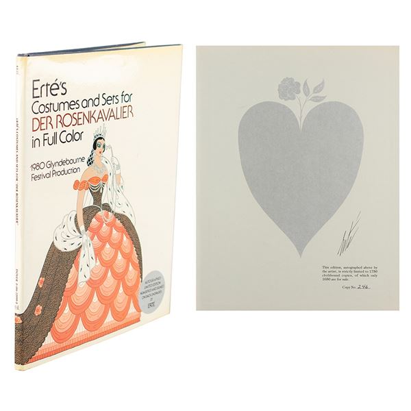 Erte Signed Book