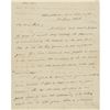 Image 1 : James Buchanan Autograph Letter Signed