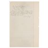 Image 2 : Zane Grey Autograph Manuscript Signed