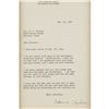 Image 2 : Howard Hughes Typed Letter Signed