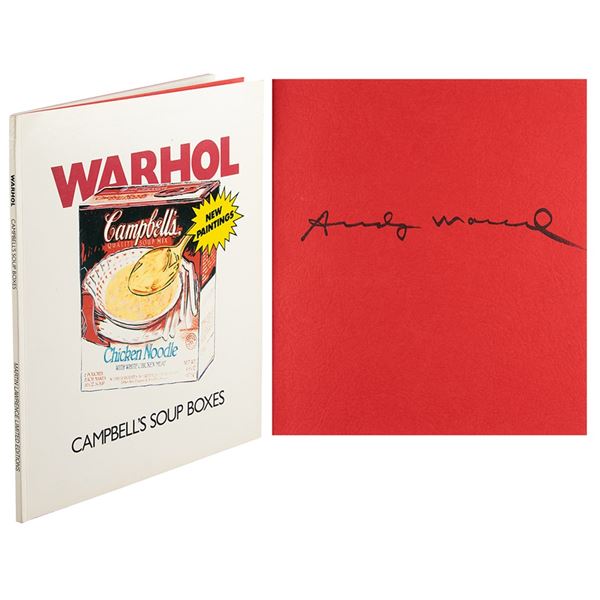 Andy Warhol Signed Book