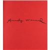 Image 2 : Andy Warhol Signed Book