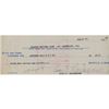 Image 2 : Rocky Marciano Signed Check