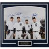 Image 2 : NY Yankees: Jeter, Rivera, Pettitte, and Posada Signed Oversized Photograph