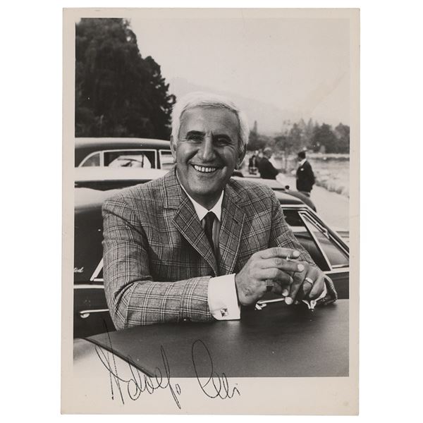 Adolfo Celi Signed Photograph