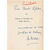 Image 2 : Pablo Picasso Signed Book