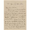 Image 1 : Howard Carter Autograph Letter Signed on King Tut's Curse