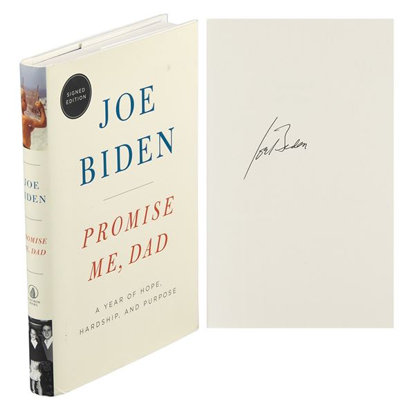 Joe Biden Signed Book