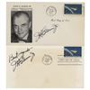 Image 1 : John Glenn (2) Signed First Day Covers