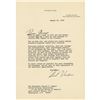 Image 1 : Richard Nixon Typed Letter Signed