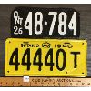 Image 1 : LOT OF 2 - ONTARIO LICENSE PLATES - INCL 1926