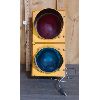 Image 1 : TWO LIGHT TRAFFIC LIGHT - 20in TALL