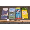 Image 1 : LOT OF 4 - VINTAGE ROAD MAPS - WHITE ROSE, REGENT, HUSKY, CANADIAN CO-OP