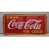 Image 1 : COCA COLA SSP SIGN - 1941 - 48 X 96 INCHES