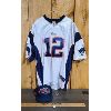 Image 1 : LOT OF 3 - NEW ENGLAND PATRIOTS HAT, JERSEY AND REPLICA CHAMPIONSHIP RING 