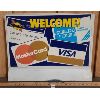 Image 1 : VISA / MASTERCARD DST SIGN - 17 x 21in