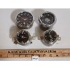 Image 1 : LOT OF 4 - VINTAGE CAR DASH CLOCKS
