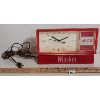 Image 2 : WINSTON CIGARETTES LIGHT UP ADVERTISING CLOCK - 6.5 X 10in