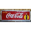 Image 1 : COCA-COLA 1948 BOTTLE SST SIGN - 18 x 55in