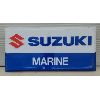 Image 1 : SUZUKI MARINE PLASTIC SIGN - 36 x 72in