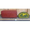 Image 2 : LOT OF 2 - INTERNATIONAL HARVESTER TRACTOR BOX AND JOHN DEERE CAST DOOR STOP