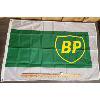 Image 1 : BP GAS STATION FLAG W/ METAL GROMMETS - 28 x 41 in 