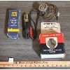 Image 1 : LOT F 2 - VINTAGE AUTO PARTS - VOLT METER & TEMP GUAGE