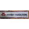 Image 1 : MASSEY FERGUSON BANNER W/ METAL GROMMETS - 93 x 24 in