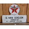 Image 1 : TEXACO DISTRIBUTOR WELLANDPORT ONTARIO SSP SIGN - 16 x 21in