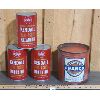 Image 1 : LOT OF 4 - KENDALL MOTOR OIL CANS AND FRANCO 5LB GREASE CAN