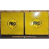 Image 1 : LOT OF 2 - THE PRO METAL ADVERTISING PANELS - 4 x 26 x 26in