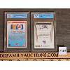 Image 2 : LOT OF 2 - SCORE 1990 MARTIN BRODEUR & UD MVP HENRIK LUNDQVIST ROOKIE CARDS 
