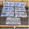 Image 1 : LOT OF 7 - ONTARIO LICENSE PLATES