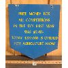 Image 2 : PLAYERS NAVY CUT WOODEN SIGN - 14 x 16in