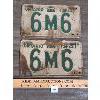 Image 1 : PAIR OF 1941 ONTARIO LICENSE PLATES