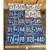 Image 1 : LOT OF 10 - 1970's ONTARIO LICENSE PLATES