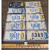 Image 1 : LOT OF 10 - NEW YORK / NEW JERSEY PORT ATHORITY LICENSE PLATES 