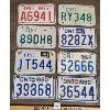 Image 1 : LOT OF 8 - ONTARIO LICENSE PLATES